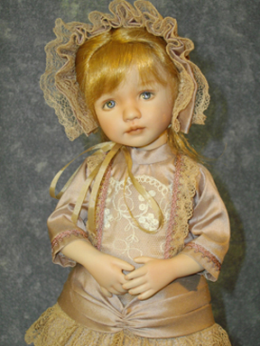 Wednesday's Child Finished Doll