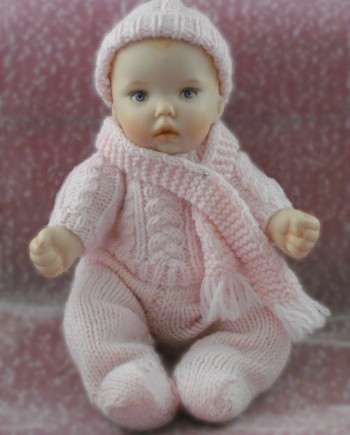 Baby knitted pattern winter