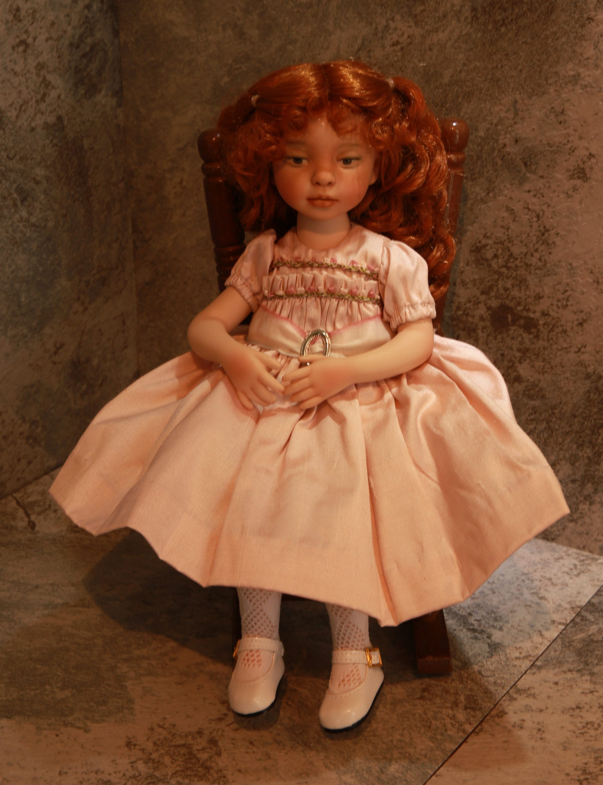 Bookworm finished doll